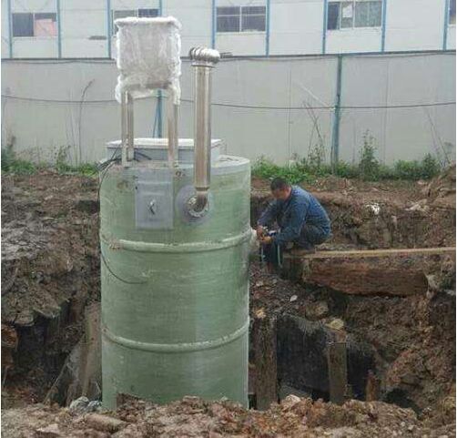 地埋式一体化泵站现场安装